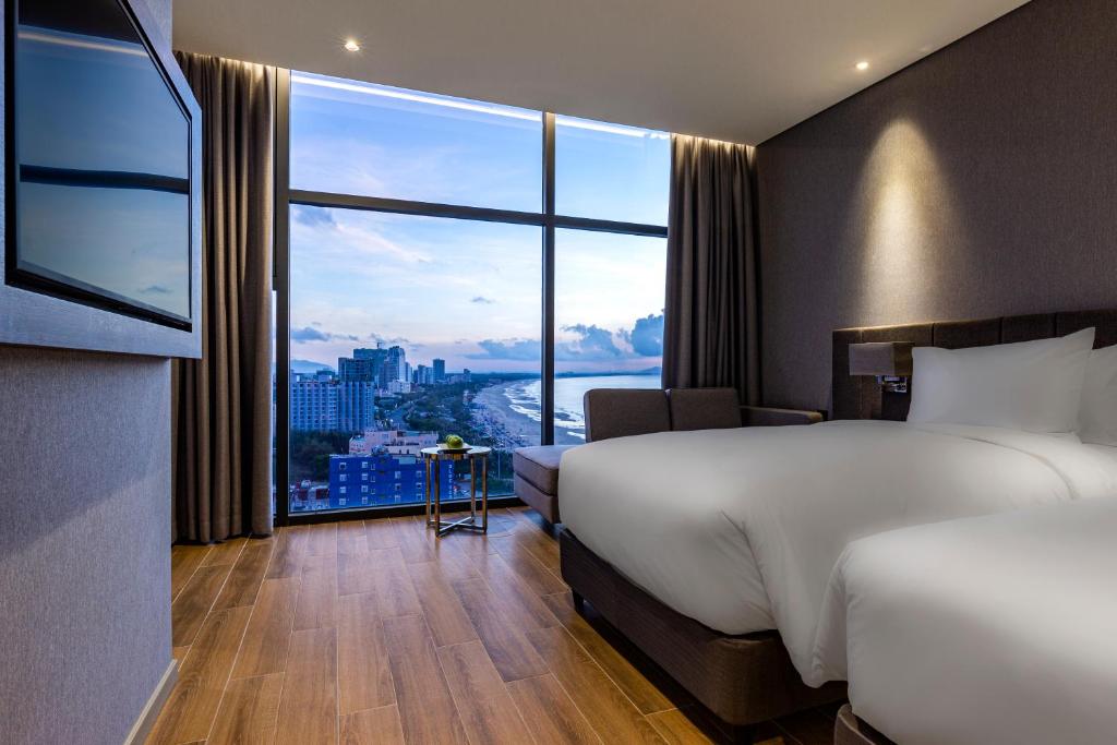Phòng Deluxe 2 Giường Đơn Nhìn Ra Biển