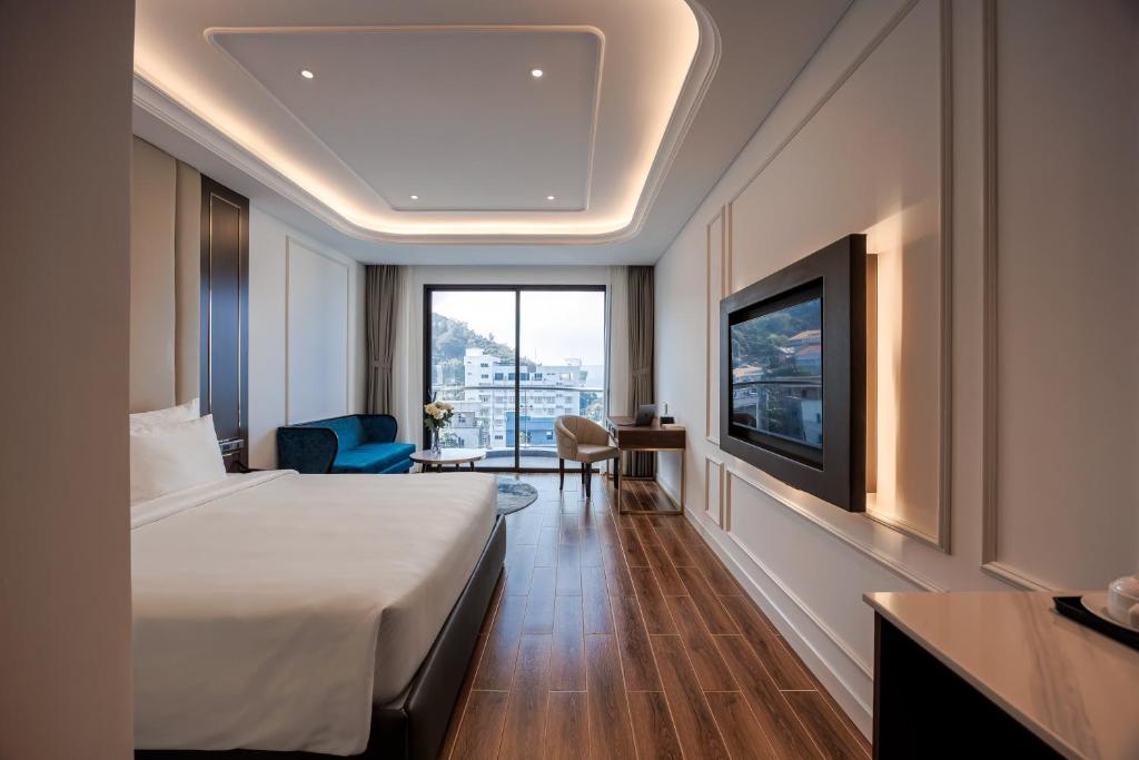 Phòng Deluxe Giường Đôi Nhìn Ra Biển