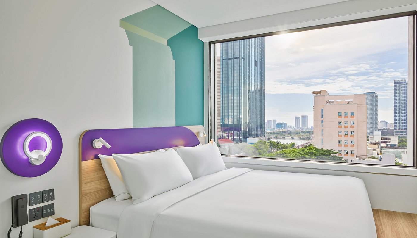 Phòng ngủ City View tại Tru by Hilton Da Nang City Centre.