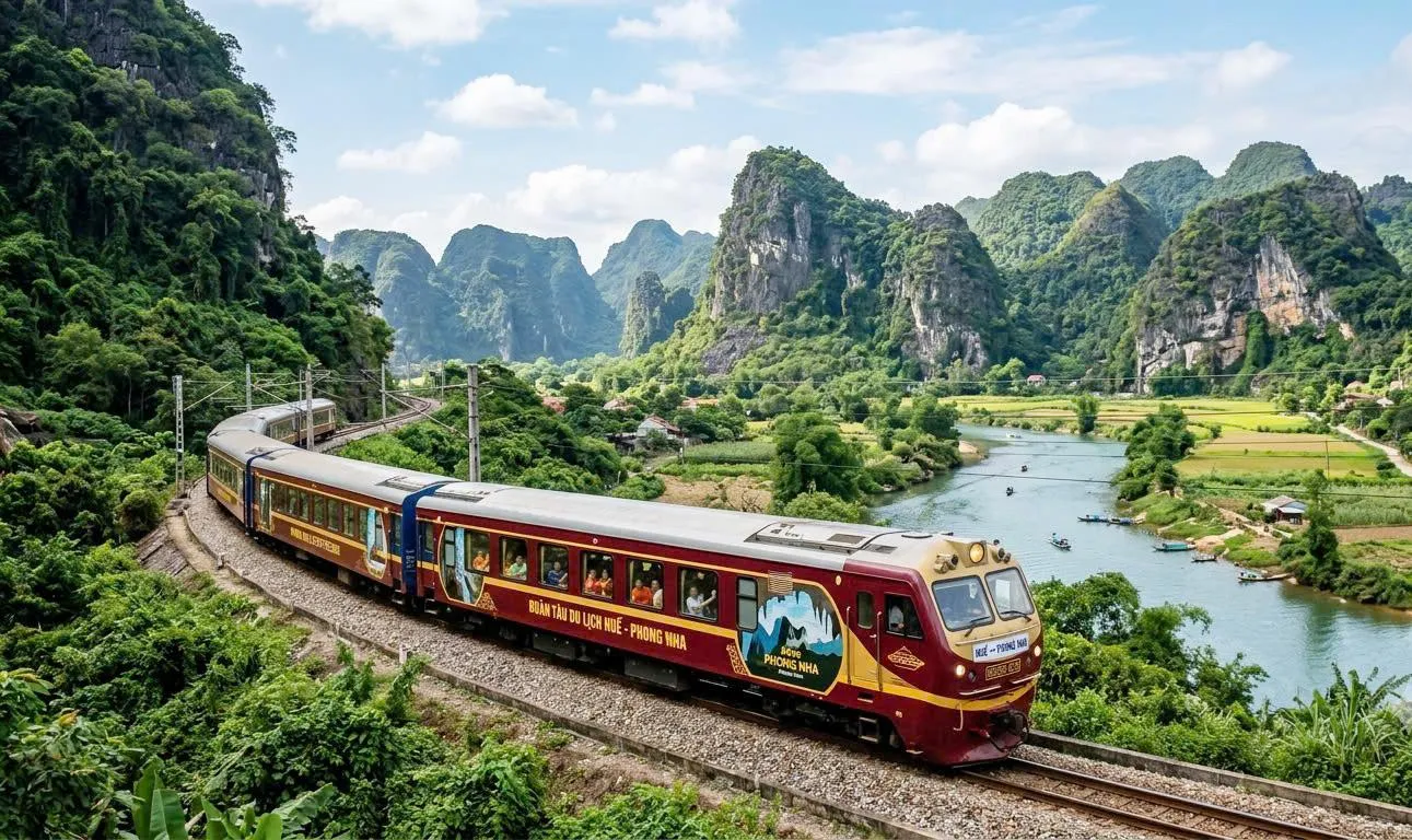 Hue - Phong Nha Heritage Train: A Journey Between Two World Heritage Sites