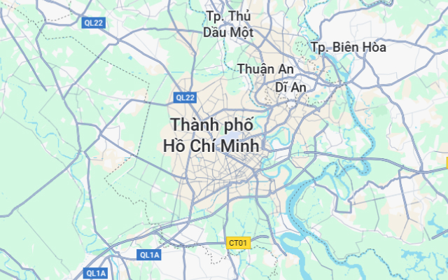 Xem các khách sạn trên bản đồ ở Tp.Hồ Chí Minh